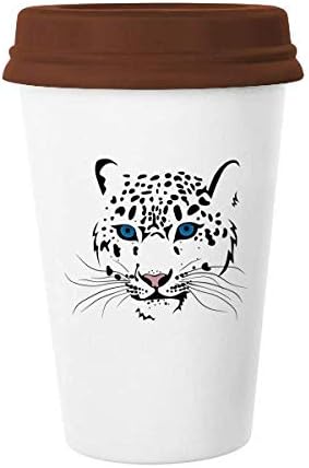 White Tiger Head Animal Art Deco Fashion Caneca Coffee Coffee Drink