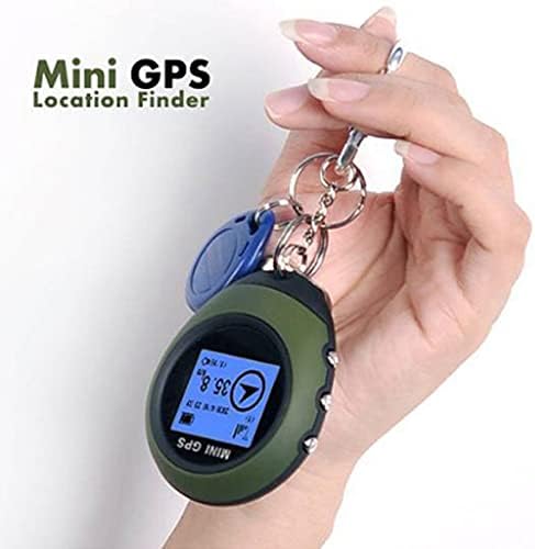SJYDQ Mini GPS Tracker Locator Receptor de navegação Finder Handheld USB recarregável com bússola eletrônica para viagens ao