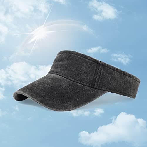 3 pacote solar chapéus de viseira de sol resfriamento esportes leves de sargento ajustável run vists