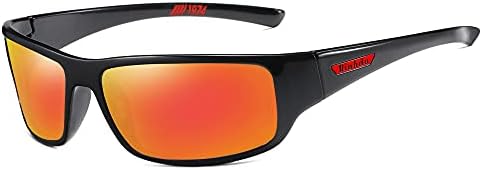 Viahda Sports Sports Polarized Sunglasses para homens Ciclismo de pesca dirigindo correndo de sol dos óculos de sol HD613