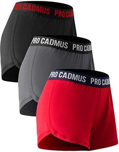 Cadmus Women's Spandex Running Shorts Workout Pro Shorts regular e tamanho grande