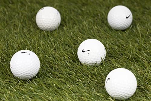 Bolas de golfe verdes limpas recicladas e usadas para Nike Golf Ball Mix - Ball com classificação de boas condições - inclui bolas de golfe e malha de transporte