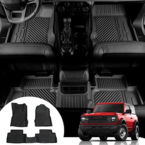 Mabett Interior Cover tapetes para acessórios Ford Bronco 2 portas 2021 2022 2023