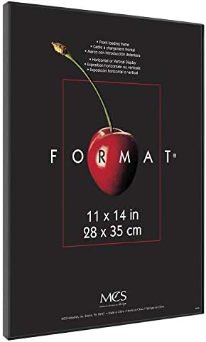 MCS Format Frame, Black, 11 x 14 pol., 6 PK