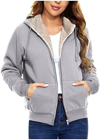 Sorto feminino sem capuzes impressão de zíper com capuz casaco de manga comprida com bolsos Sweatshirts