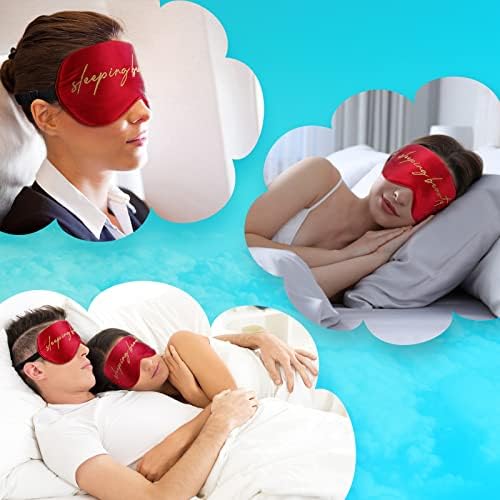 Máscara de sono de seda de beleza adormecida - máscaras de dormir para mulheres, olhos de amoreira natural pura e macia