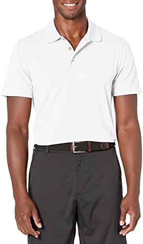Cutter & Buck Men a umidade Wicking UPF 50 Drytec Forge Fit Fit Polo Shirt