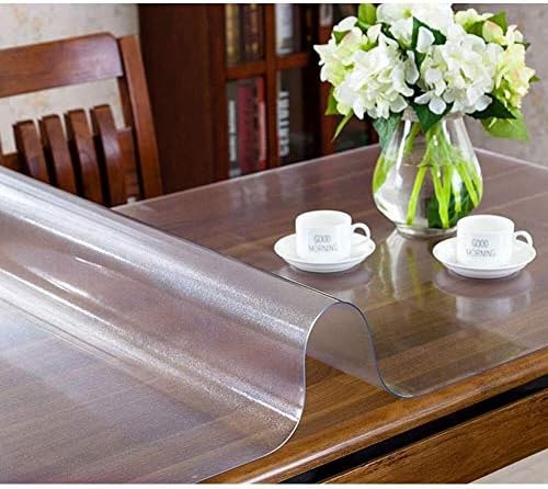 Tampa de mesa plástica transparente da tampa de mesa de plástico transparente