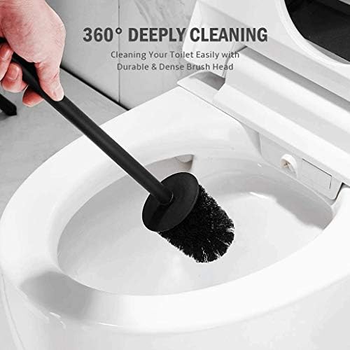 Escova de vaso sanitário cdyd para o banheiro do banheiro, pincel de limpeza do vaso sanitário, escovas de higineses de alumínio