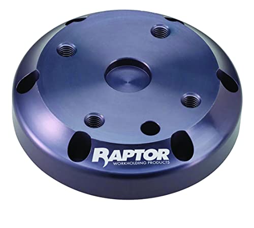 Raptor RWP-203 Adaptador de fixação para máquina de moagem Haas Tr160/HRT160, círculo de parafuso de 5,40 , 6,30 de diâmetro,