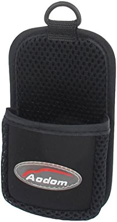 QTQGOITEM Black Mesh Design Celular Police Pocket Pocket para carro automático
