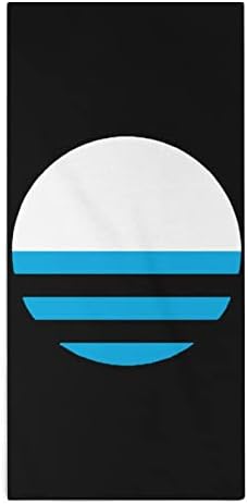 Bandeira das pessoas de toalhas de mão de Milwaukee Face e pano de lavagem do corpo