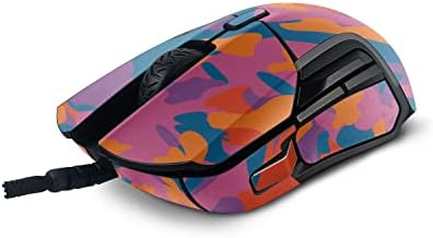 MightySkins Skin Compatível com SteelSeries rival 5 Mouse de jogos - Camuflagem pop | Tampa protetora, durável e exclusiva do encomendamento de vinil | Fácil de aplicar, remover e alterar estilos | Feito nos Estados Unidos