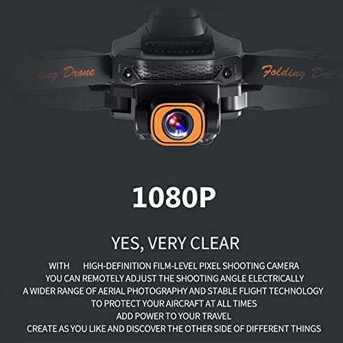 Mini drone com câmera FPV dual hd de 1080p, controle remoto, brindes para meninos meninas com altitude mantêm o