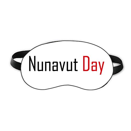 Celebre o dia de Nunavut Canadá abençoando o sono escudo macio à noite capa de sombra
