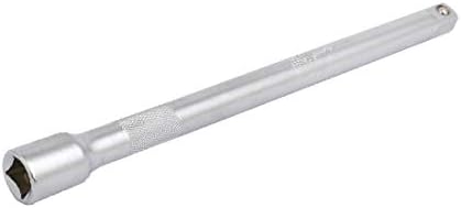 X-Dree 10 polegadas comprimento de 1/2 polegada Impacto CR-V Extensão da barra de extensão Tom de prata (Tono Plateado de Extensión de Zócalo de 10 'De Longitud de 1/2 Pulgada Impacto Cr-V Socket Socket