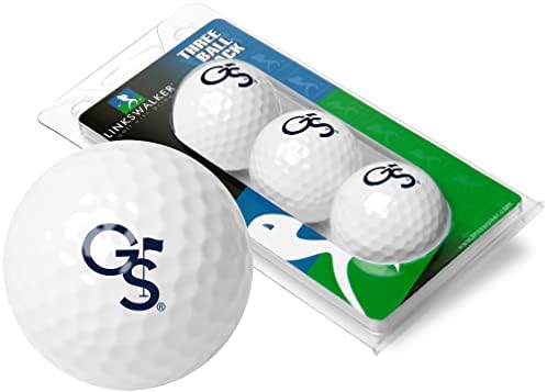 Linkswalker Collegiate 3 Golf Ball Presente Regulamento Tamanho de 2 Peças Bolas de Golfe