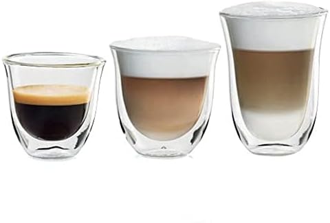 Coleção De'longhi Fancy Collection Thermo Espresso, Cappuccino e Latte Macchiato, Clear