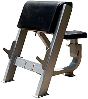 Fitness Youth® Preacher Curl Banco de Peso Banco Sosado Braço Isolado Barbell Dumbbell Biceps Station Home Gym Max
