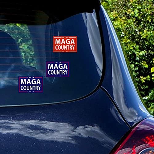 PLMMEOUR 100 PCS MAGA Country Bumper Sticker Trump 2024 Decal