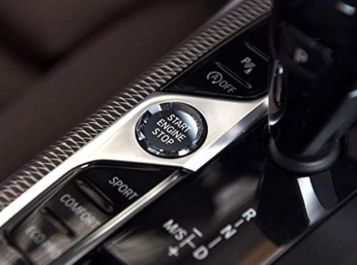 EPPAR Novo botão de início de estilo de cristal de proteção compatível com BMW 3 Série G20 Sedan 2020-2021 316i