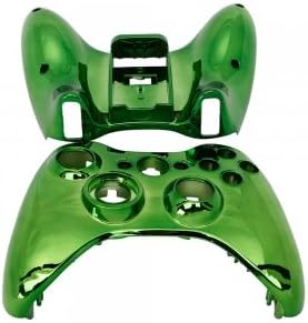 Caixa do shell do controlador sem fio para Xbox 360 placar verde