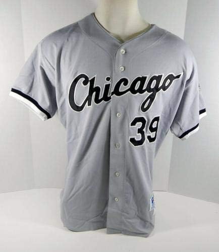 1999 Chicago White Sox Jeff Liefer 39 Game usado Jersey Gray - Jerseys MLB usada