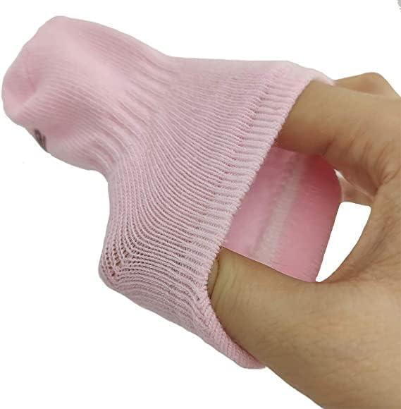 OUTUBRO ELF Recém-nascido Presentes Presentes Não deslizantes Slip Socks Anti Skid Slipper Meias com Grippers Baby Boy Quote Socks Pack de 6