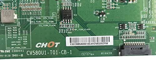CV580U1-T01-CB-1 Placa T-CON para placa de lógica de TV LCD 1PCS