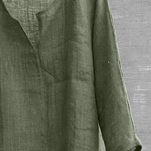 Camisa para homens simples respiráveis ​​camisetas confortáveis ​​camisetas macias de cor sólida casual tampas de manga comprida blusa de camiseta solta m-3xl