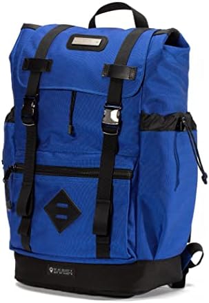 Gobi Unisex Heavy Diry Fetaway Hucking Travel Backpack Laptop Backpy, cor de grafite com correias pretas
