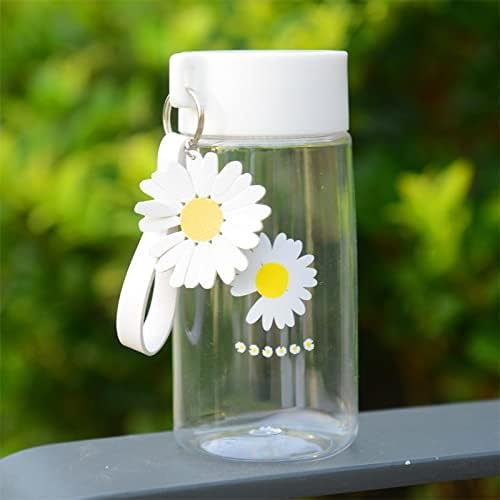 NA Cup de copo de plástico anti -queda de água de água de cinto Fosca de flores