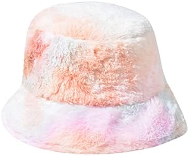 Chapéu de balde impressão feminino de inverno chapéu de primavera tie dye moda hap hat chapéu de pescador chapéu de protetor solar chapéu de balde vermelho