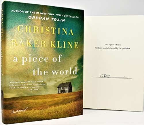Um pedaço do mundo autografado por Christina Baker Kline