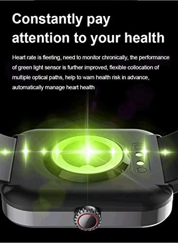 Monitoramento de glicose do jumpga Smartwatch, F57L Bluetooth Fashion Smartwatch, Saúde e Fitness Smartwatch com freqüência cardíaca,