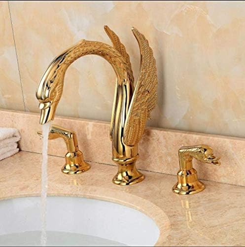 Torneiras lxdzxy, torneira de banheiro sólida Crea de cisne de cisne de banheiro