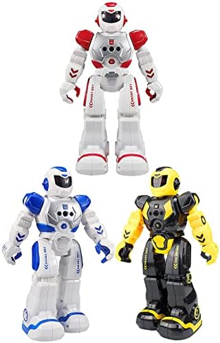 Sikaye Remote Control Robot para crianças, robô programável inteligente com brinquedos de controlador infravermelho, dança, canto,