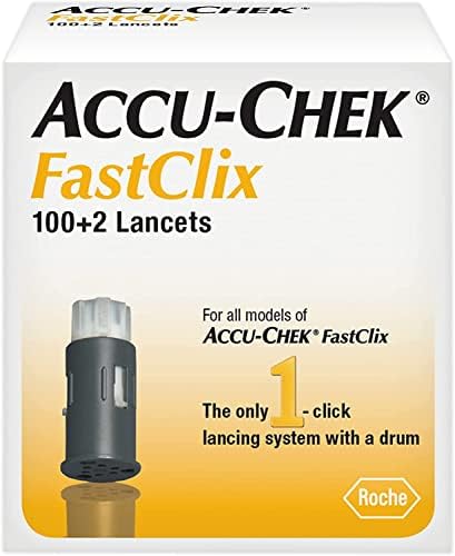 Accu-chek fastclix lancets 102 cada