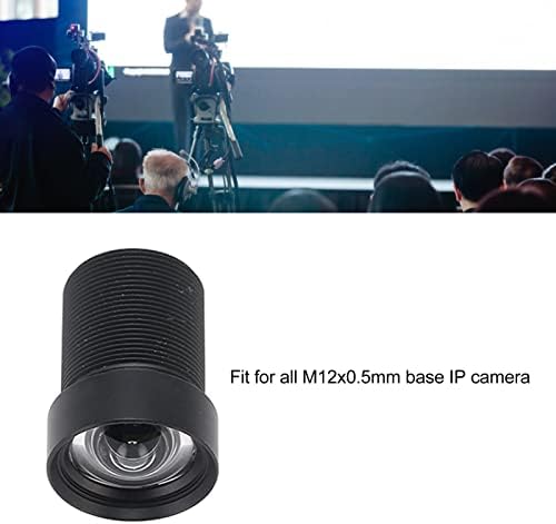 Lente da câmera de 3,6 mm, lente de placa única 5mp 22,61mm Comprimento óptico para a câmera
