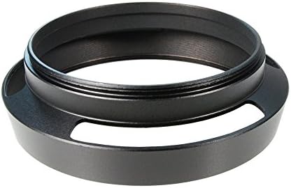 Capuz de lente de metal clássico de ninolito 49 mm para câmera para câmera leve Durável Durável Liga de Liga de Alumínio Capuz