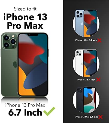 Zagg Gear4 Crystal Palace Snap Case para Apple iPhone 13 Pro Max - Proteção de impacto claro cristal