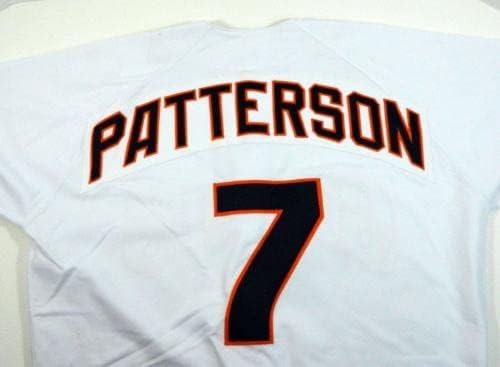 1992 San Francisco Giants John Patterson 7 Jogo emitiu White Jersey DP08476 - Jogo usado MLB Jerseys