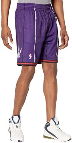 Mitchell & Ness NBA Swingman Road Shorts Raptors 98-99 Purple XL