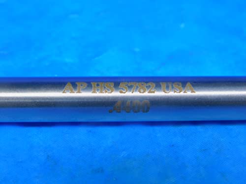 21cm .4400 O.D. HSS CHUCKING RESTER 3/8 Shank 6 flauta reta 7 1/8 OAL USA - FAX -AR5636