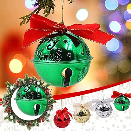 Mlnghua Christmas Bell Pingents Pingants Bell Bell, Creative Christmas Element Shopping Mall Display, Window Bell Pingents Decorações de festa convenientes e inteligentes
