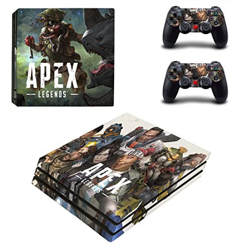Legends Game - APEX Game Battle Royale Bloodhound Gibraltar PS4 ou PS5 Skin Stick para PlayStation 4 ou 5 Console e 2 controladores decalque vinil V11581
