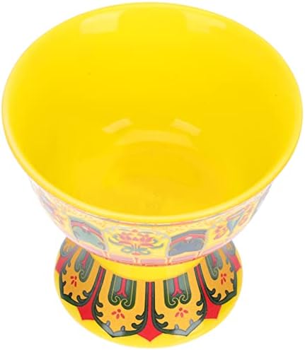 A decoração de casa animada Mini xícara de Buda oferecendo tigela tibetana budista sagrada xícara de cerâmica oferece