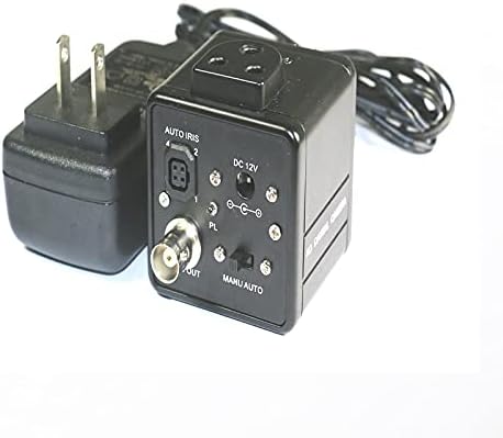 Guoshuche 800TVL 1/3 Microscópio Digital Câmera Industrial Video Video Saída Padrão C Interface +130x ou 180x Ces de montagem C para observação natural/inspeção de peças