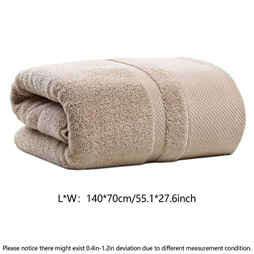 Toalha de chuveiro de algodão espessamento de banho de pano de pano de toalha absorvente para banheiro salão de beleza Hotel Spa