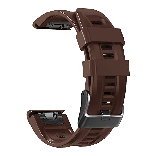 AISPORTS 22mm Rápula rápida Banda Compatível para Garmin epix Gen 2 Band Silicone Soft Sport Sport Wrist Substacement